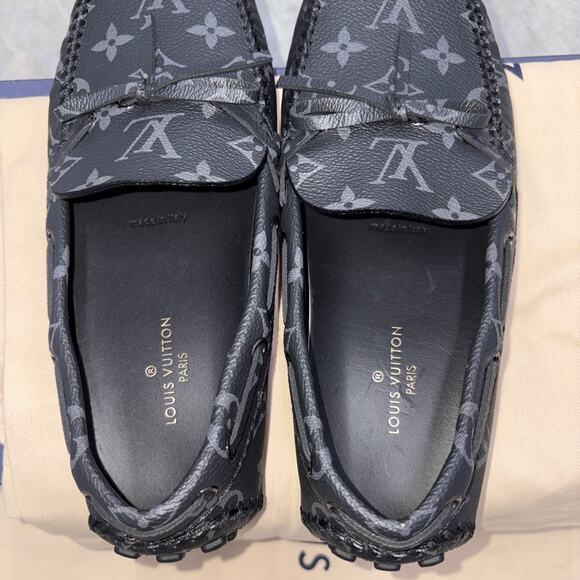 louis Vuitton Arizona Moccasin Eclipse size UK5.5/6.5 US SOLD OUT casual - Picture 7 of 11